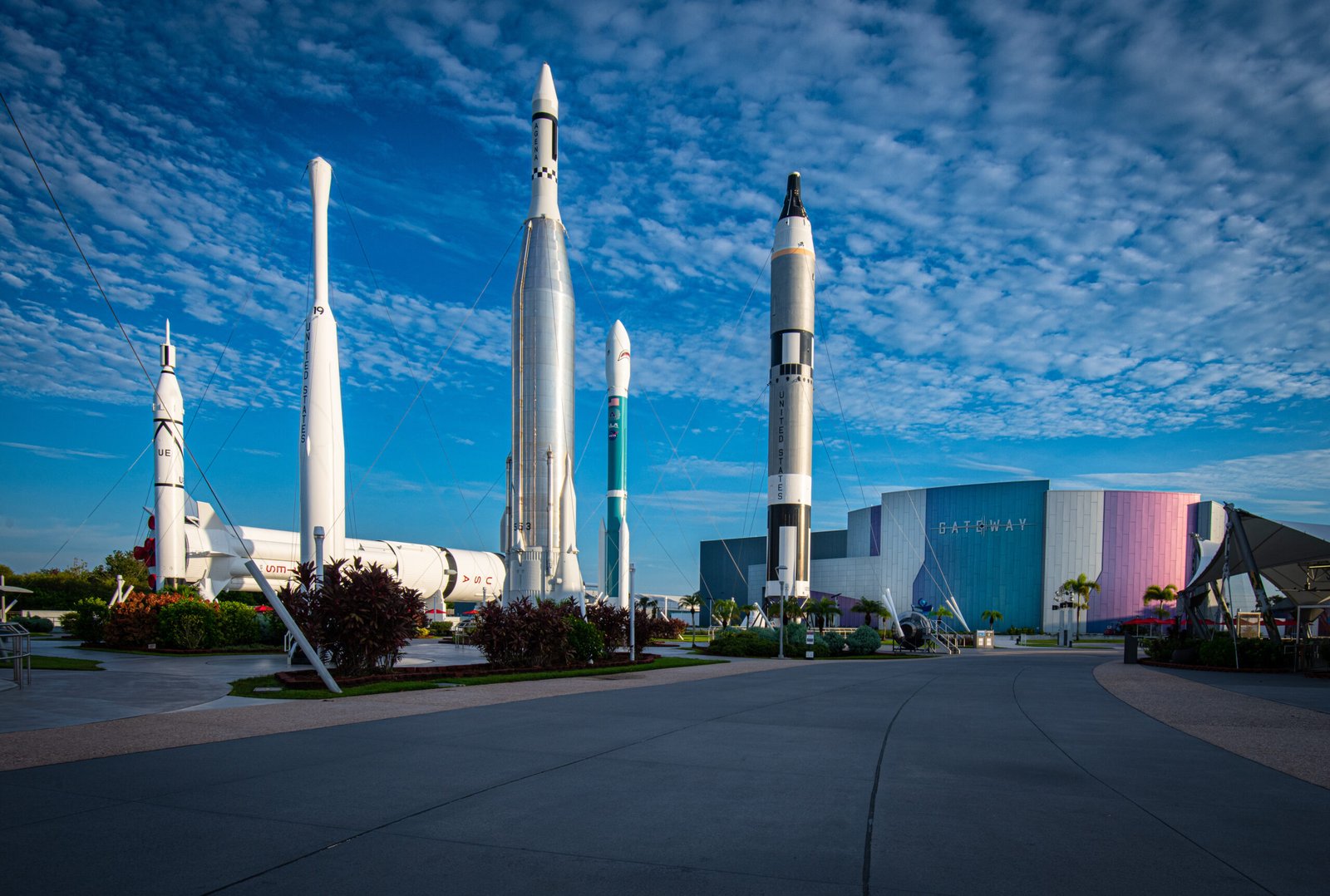 Kennedy Space Center rockets