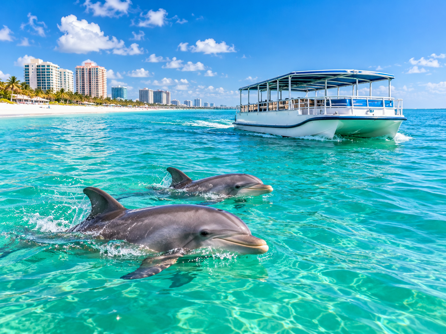 Clearwater Beach and Dolphin Cruise
